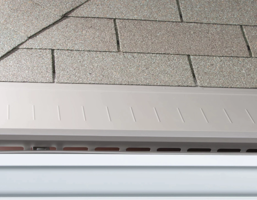 Gutter Topper installed